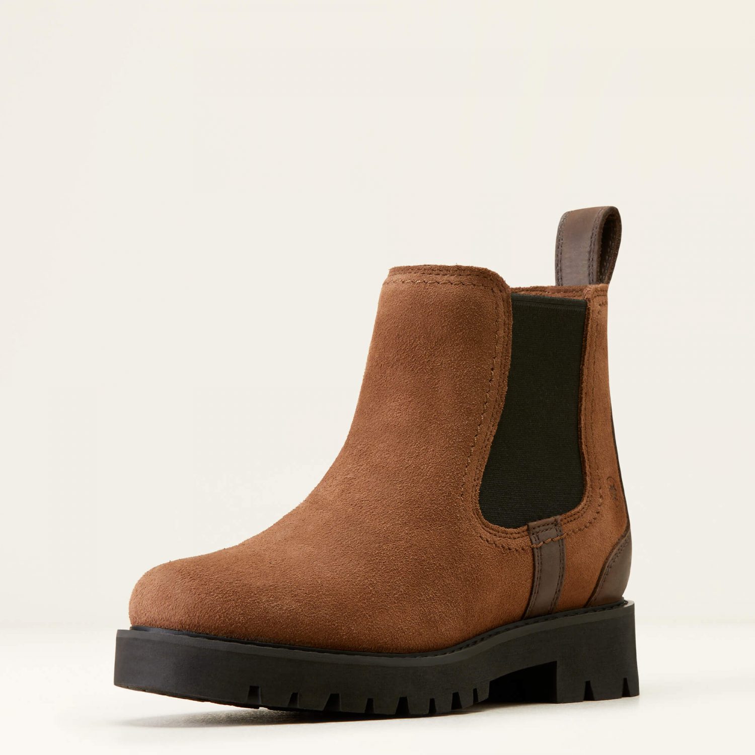 Ariat Wexford Lug Waterproof Chelsea Boots - Dark Earth