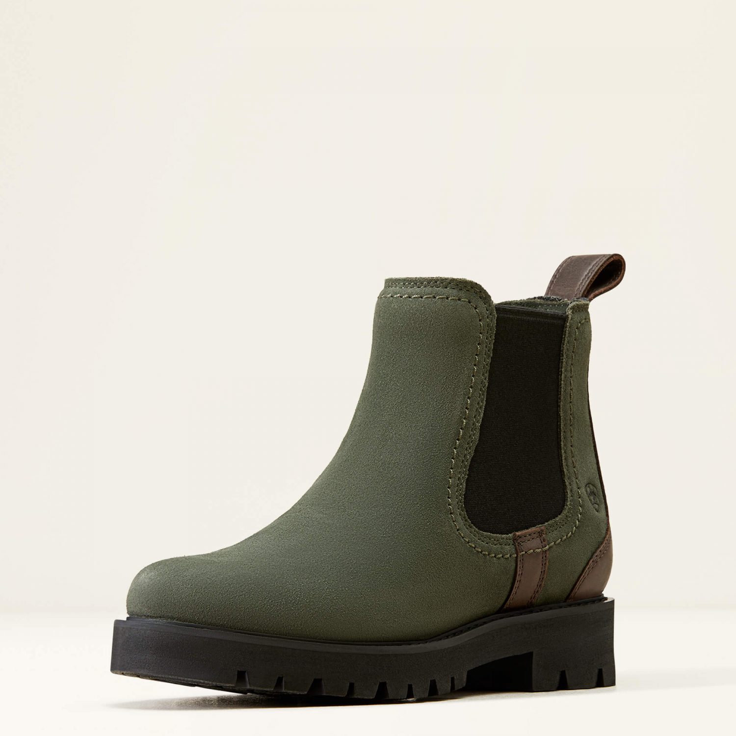 Ariat Wexford Lug Waterproof Chelsea Boots - Forest Night
