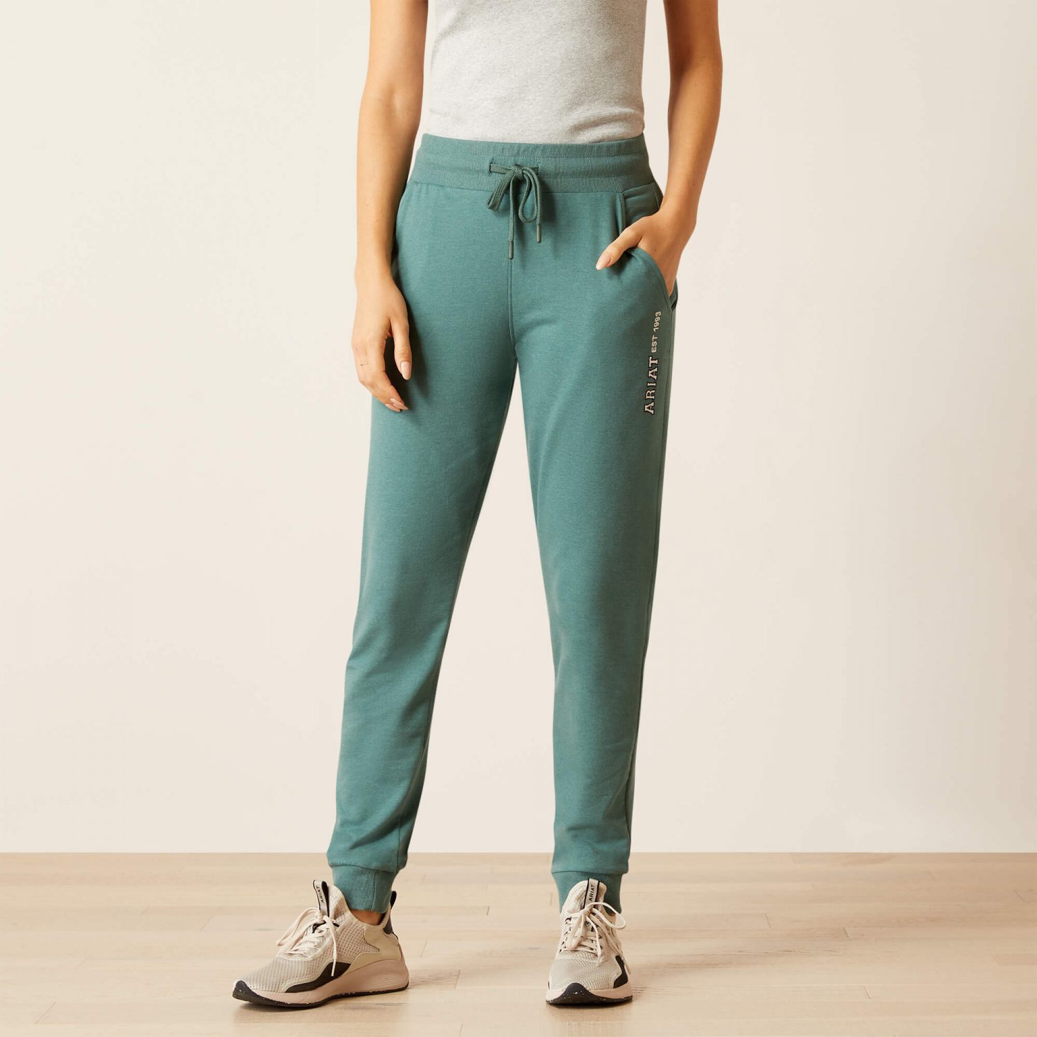 Ariat Memento Joggers - Silver Pine Heather