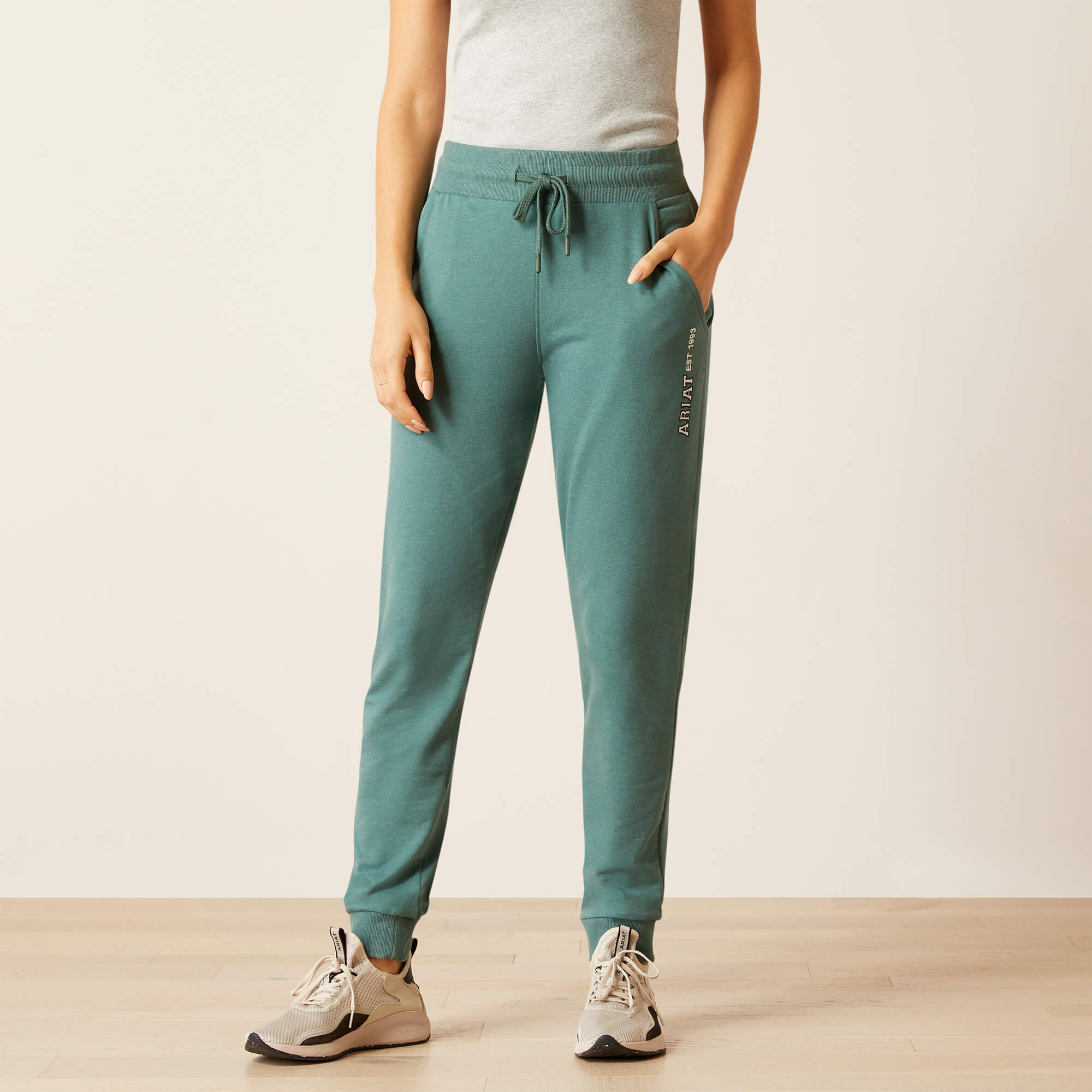 Ariat Memento Joggers - Silver Pine Heather