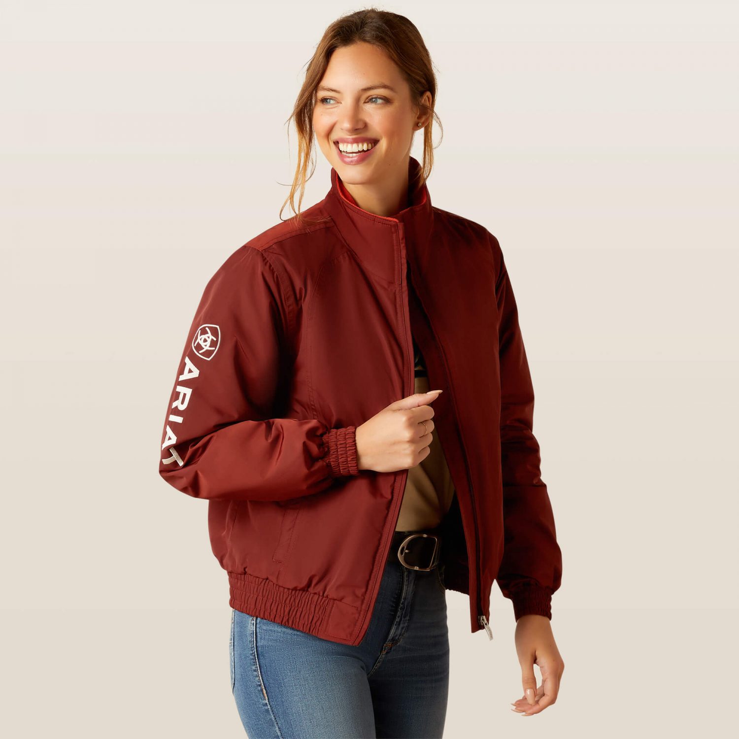 Ariat Stable Insulated Jacket - Fired Brick