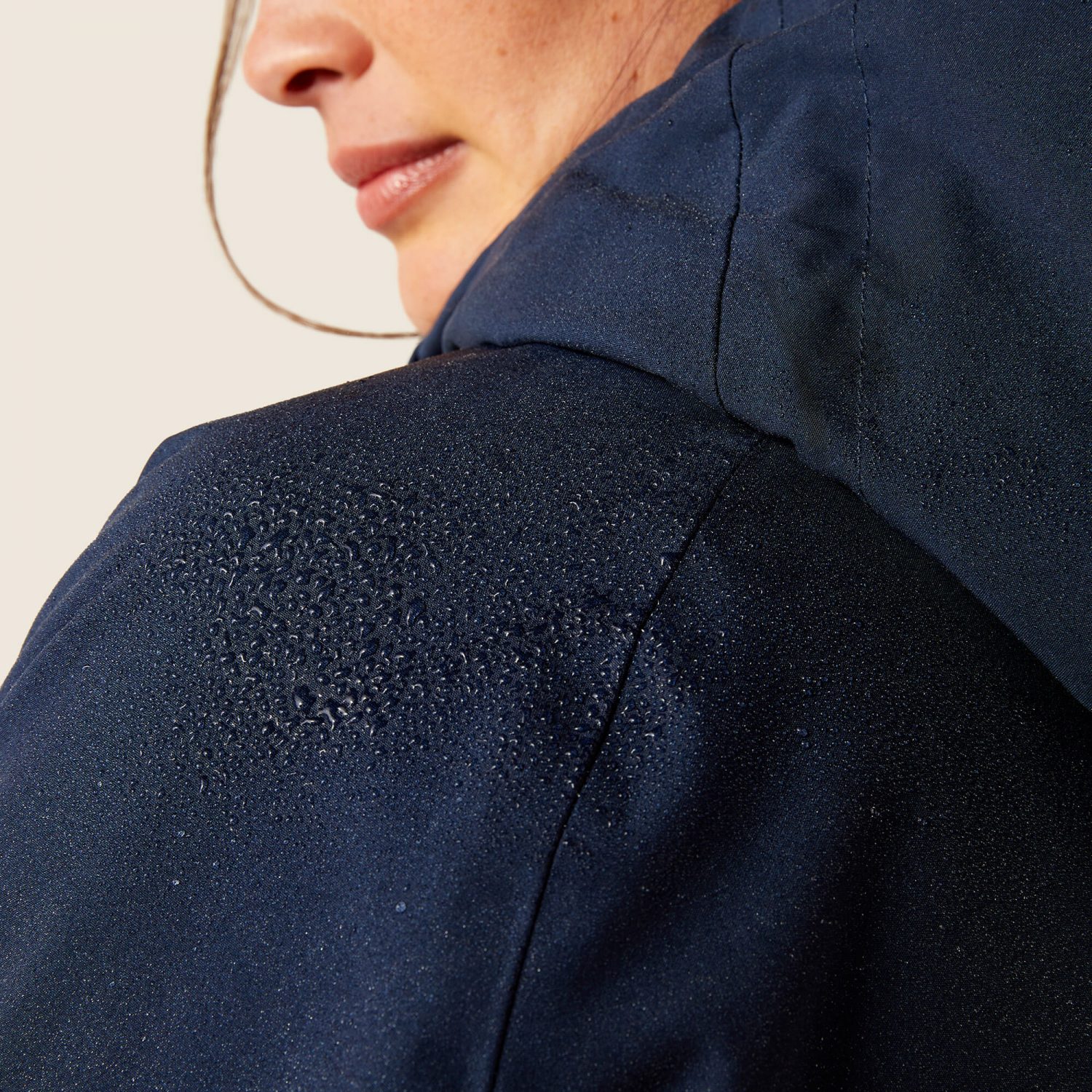 Ariat Valor Waterproof Jacket - Navy Colourblock