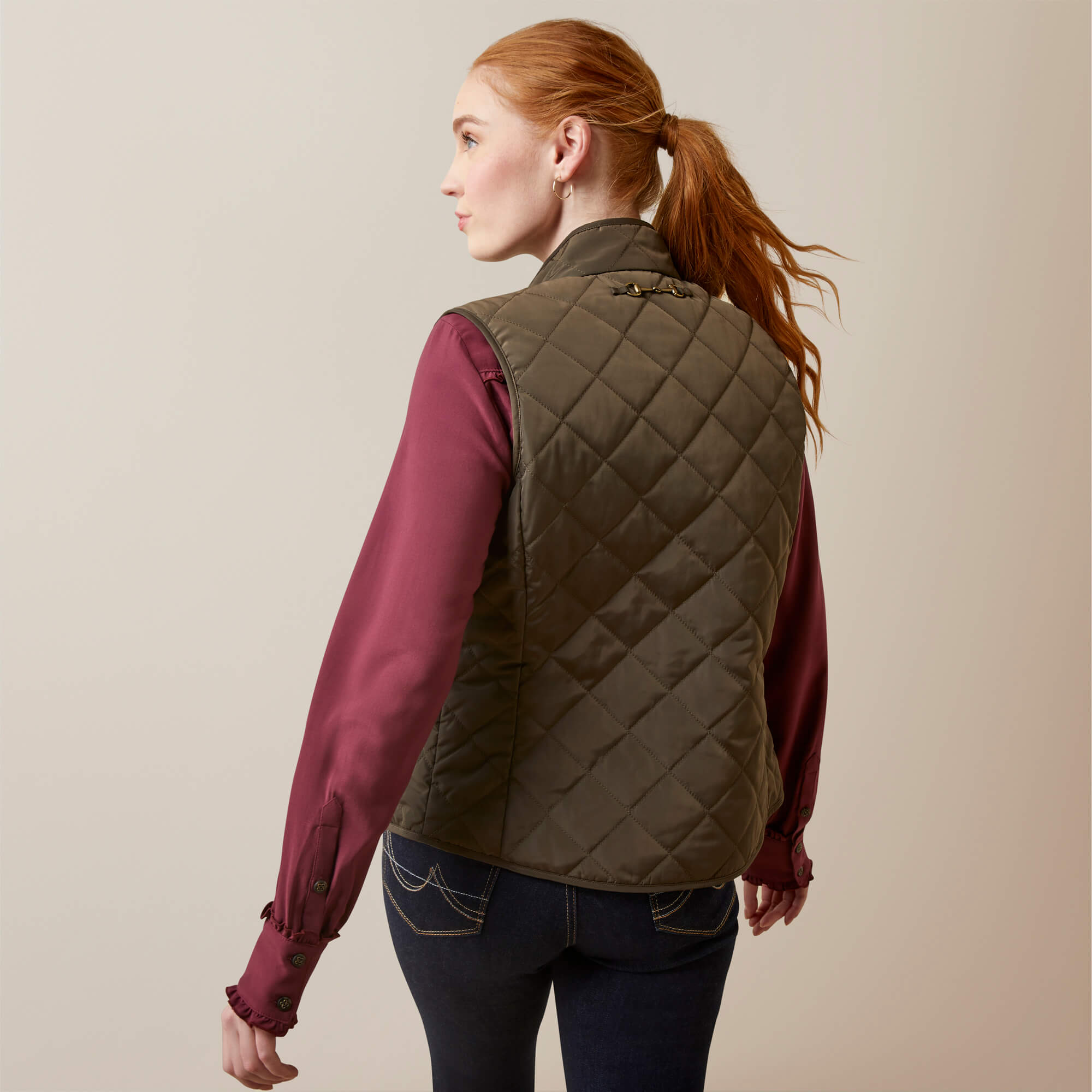 Ariat Woodside Gilet - Earth