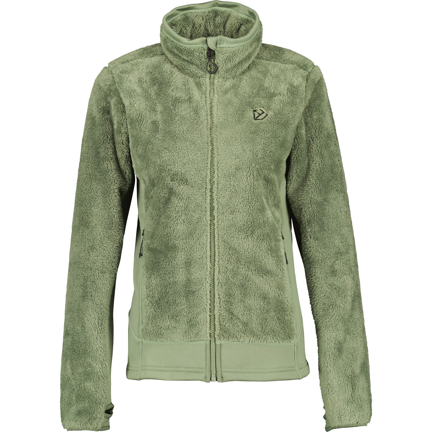 Didriksons Brianna Fleece Jacket - Light Moss