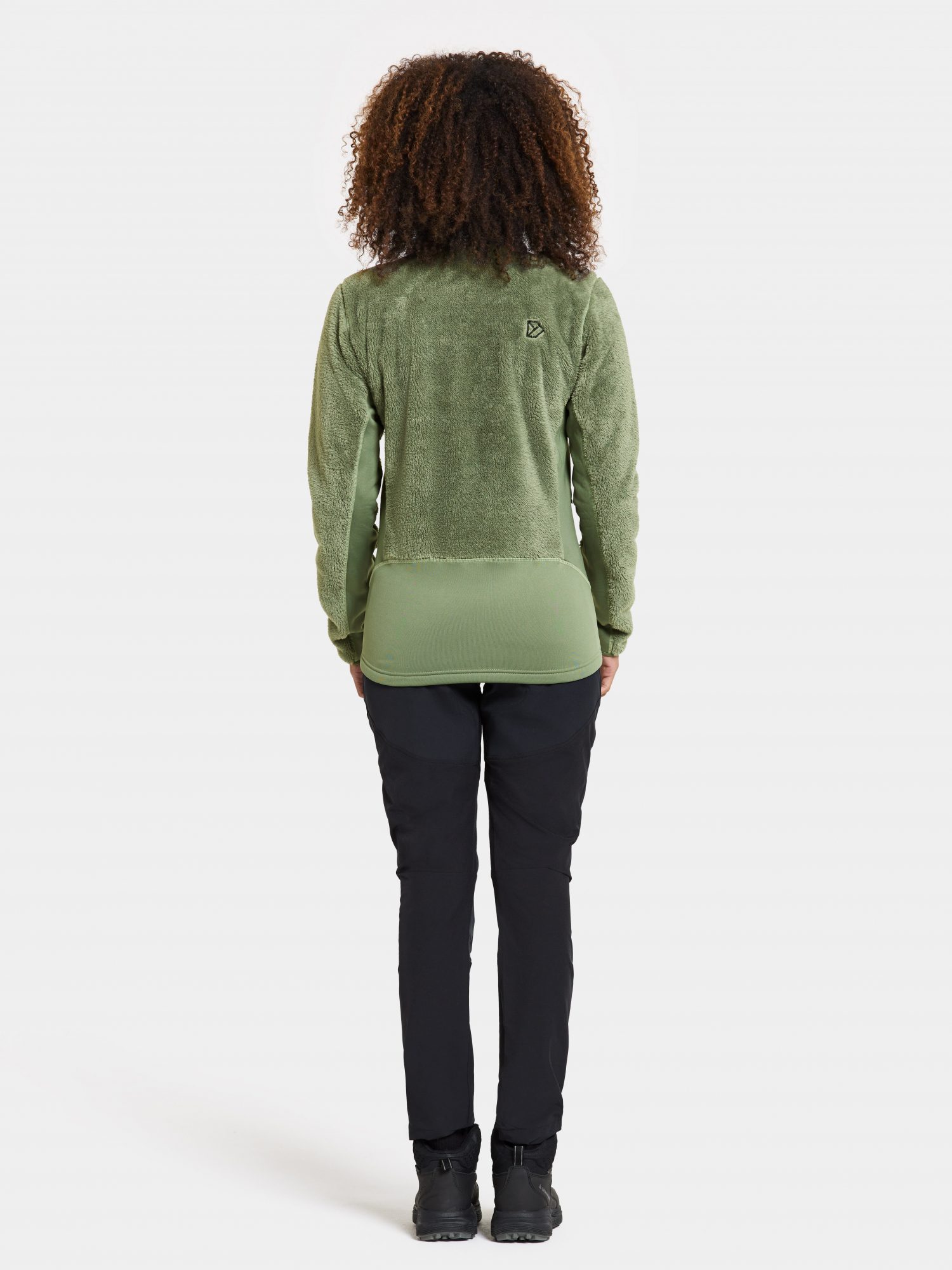 Didriksons Brianna Fleece Jacket - Light Moss