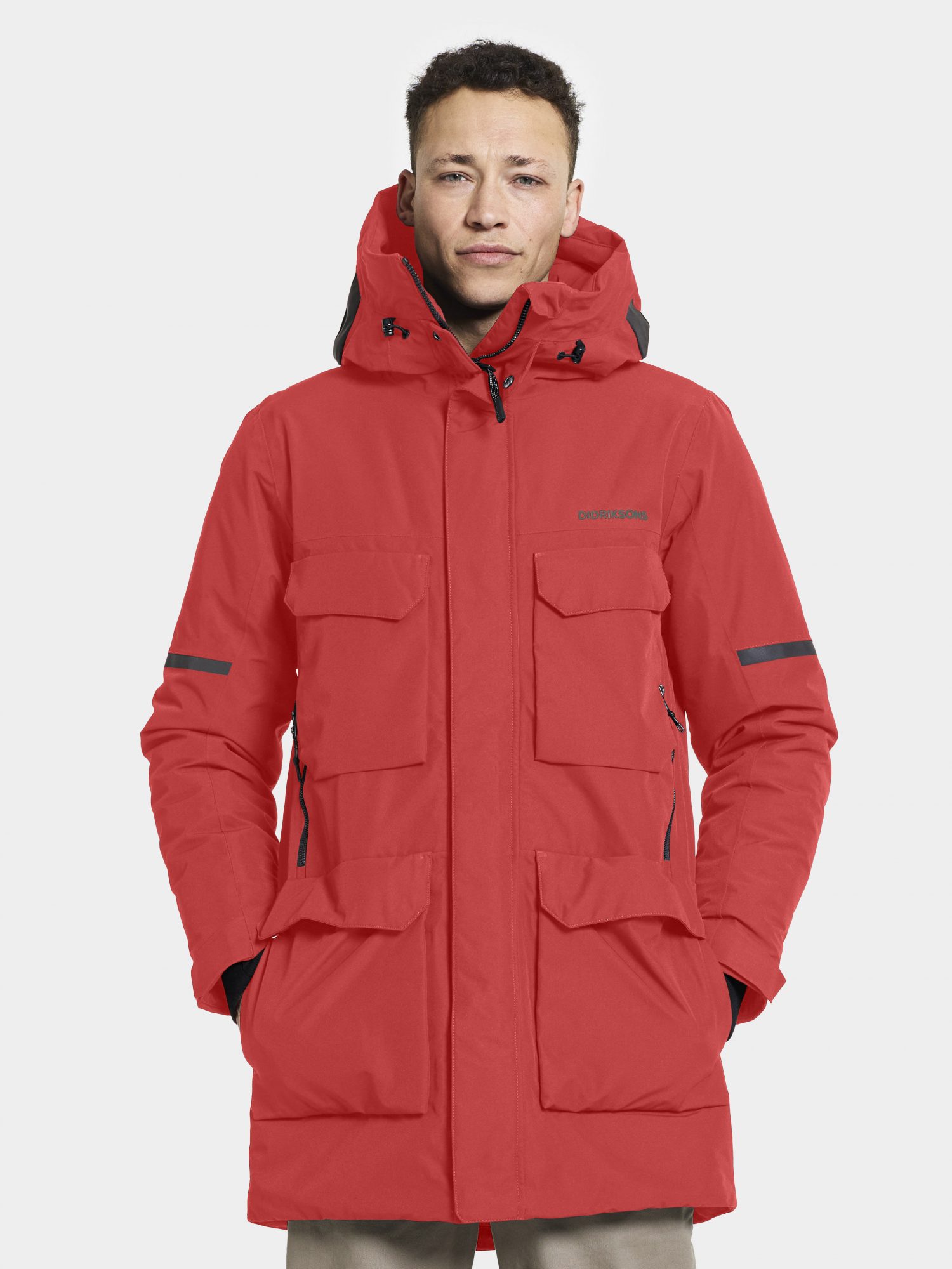 Didriksons Drew Parka - Pomme Red