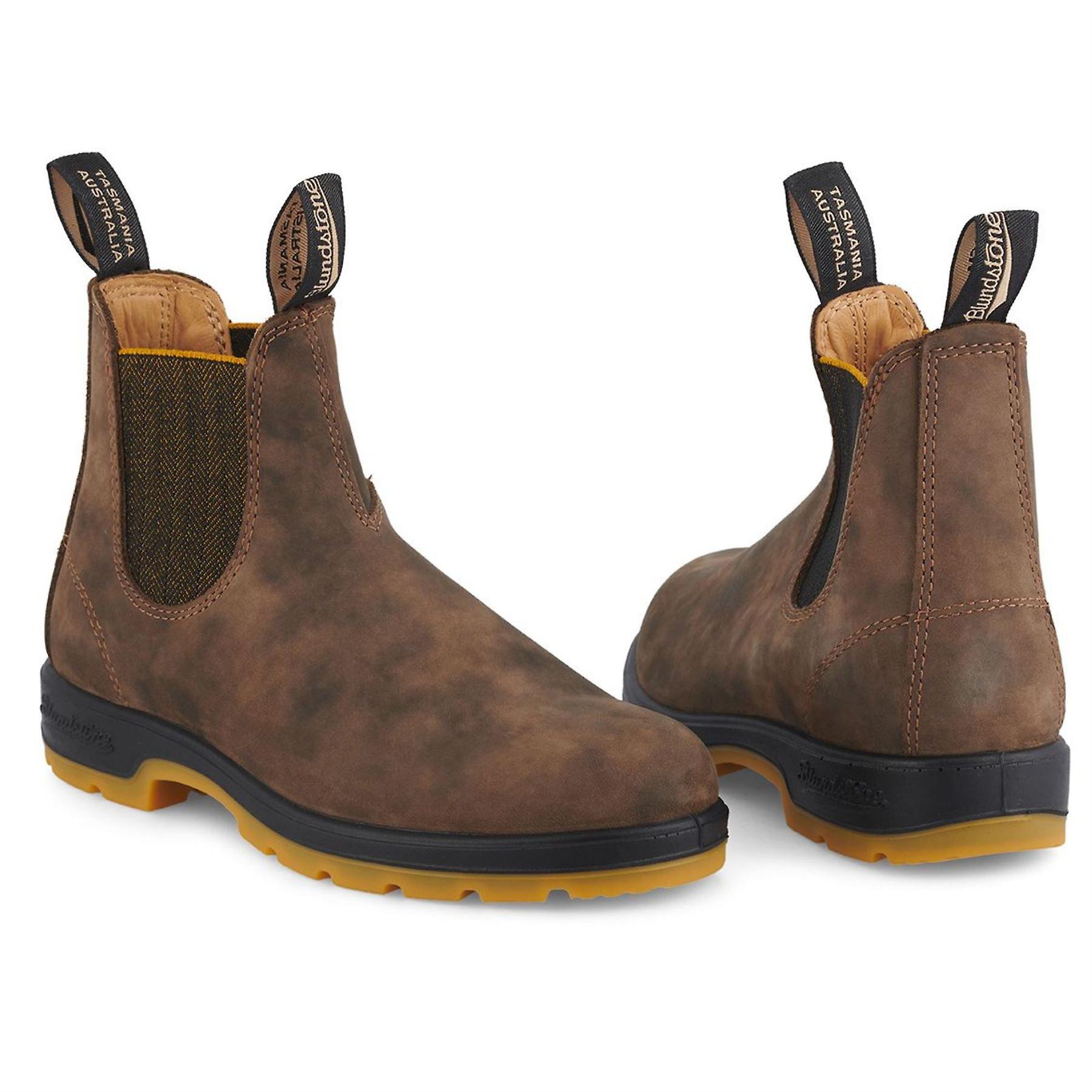 Blundstone 1944 Boots - Rustic Brown/Mustard