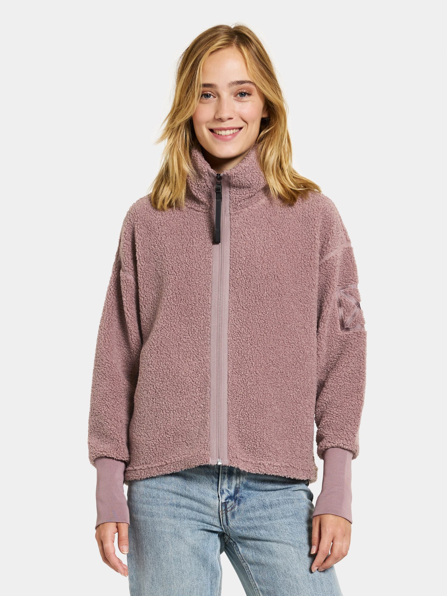 Didriksons Alexa Full Zip - Faded Wine