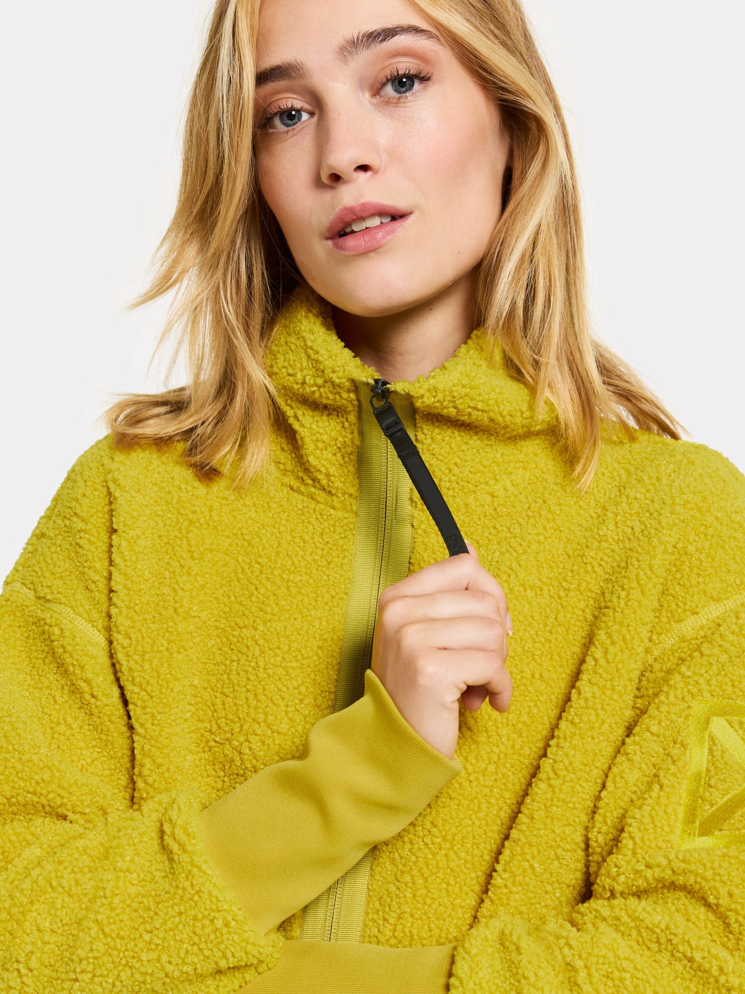 Didriksons Alexa Full Zip - Yellow Bloom