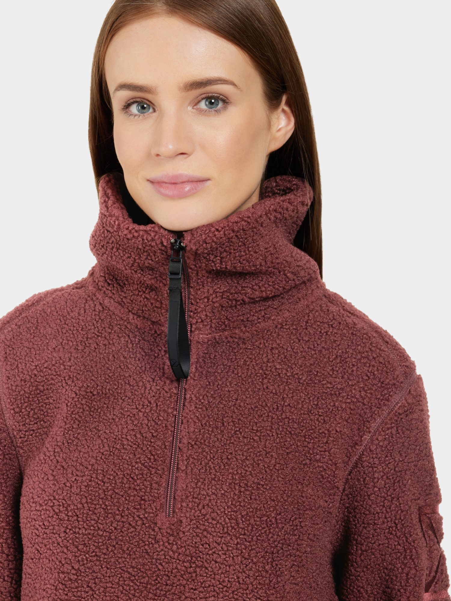 Didriksons Marina Half Zip - Old Rust