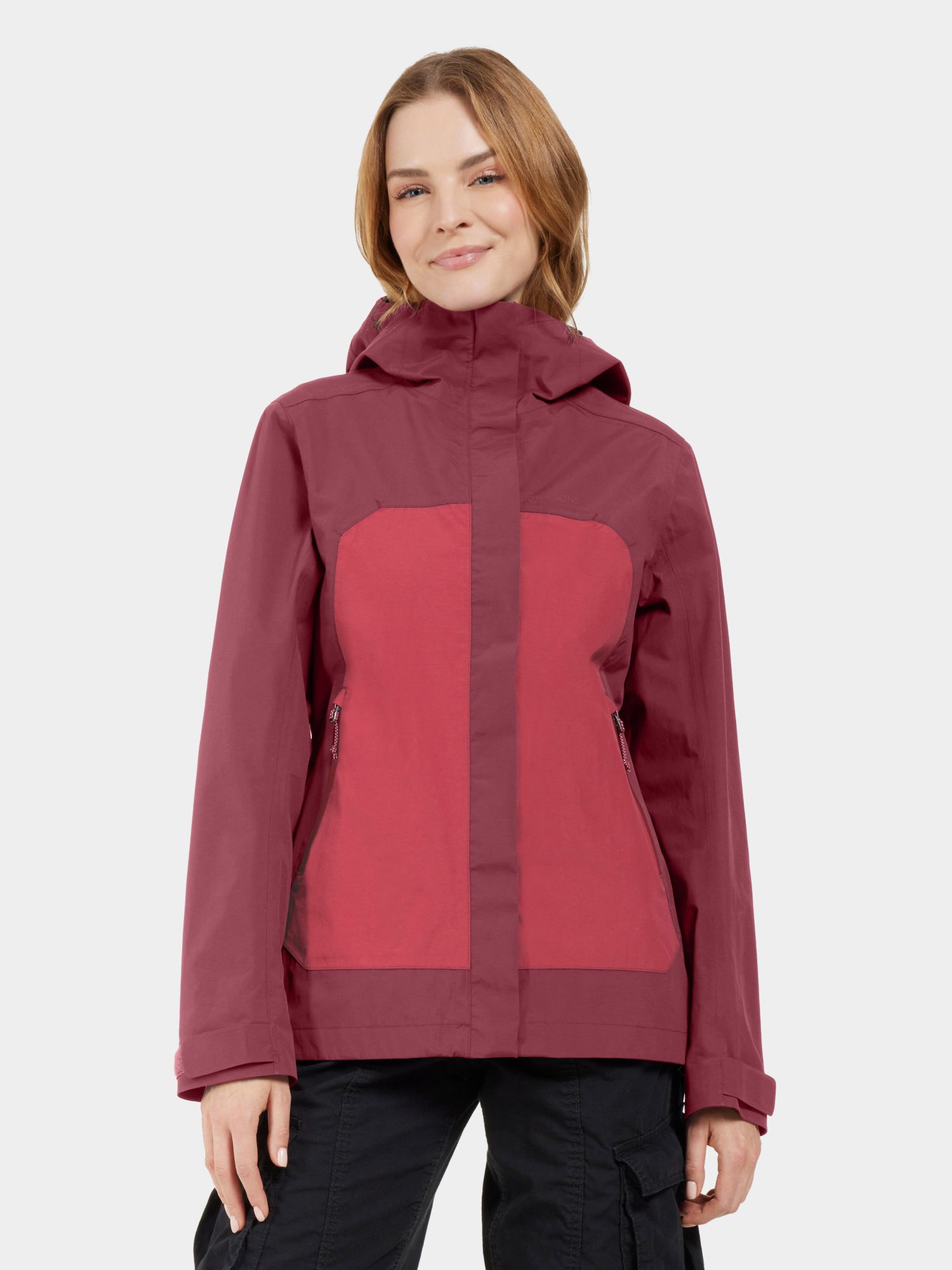 Didriksons Grit Women's Jacket - Anemon Red