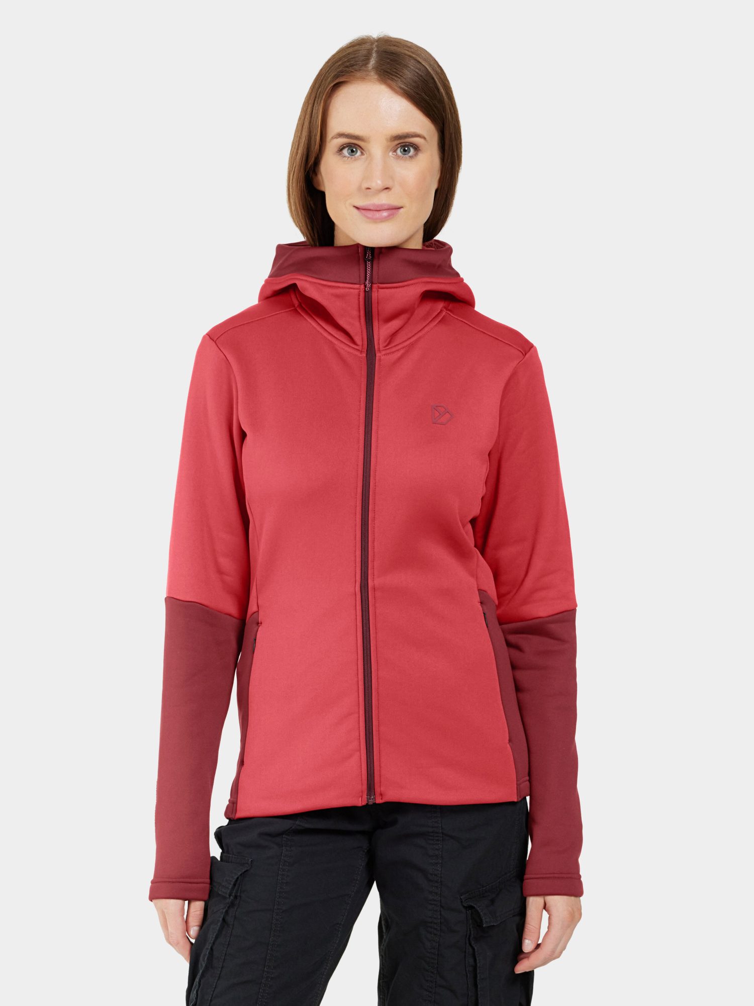 Didriksons Rosita Full Zip - Royal Red